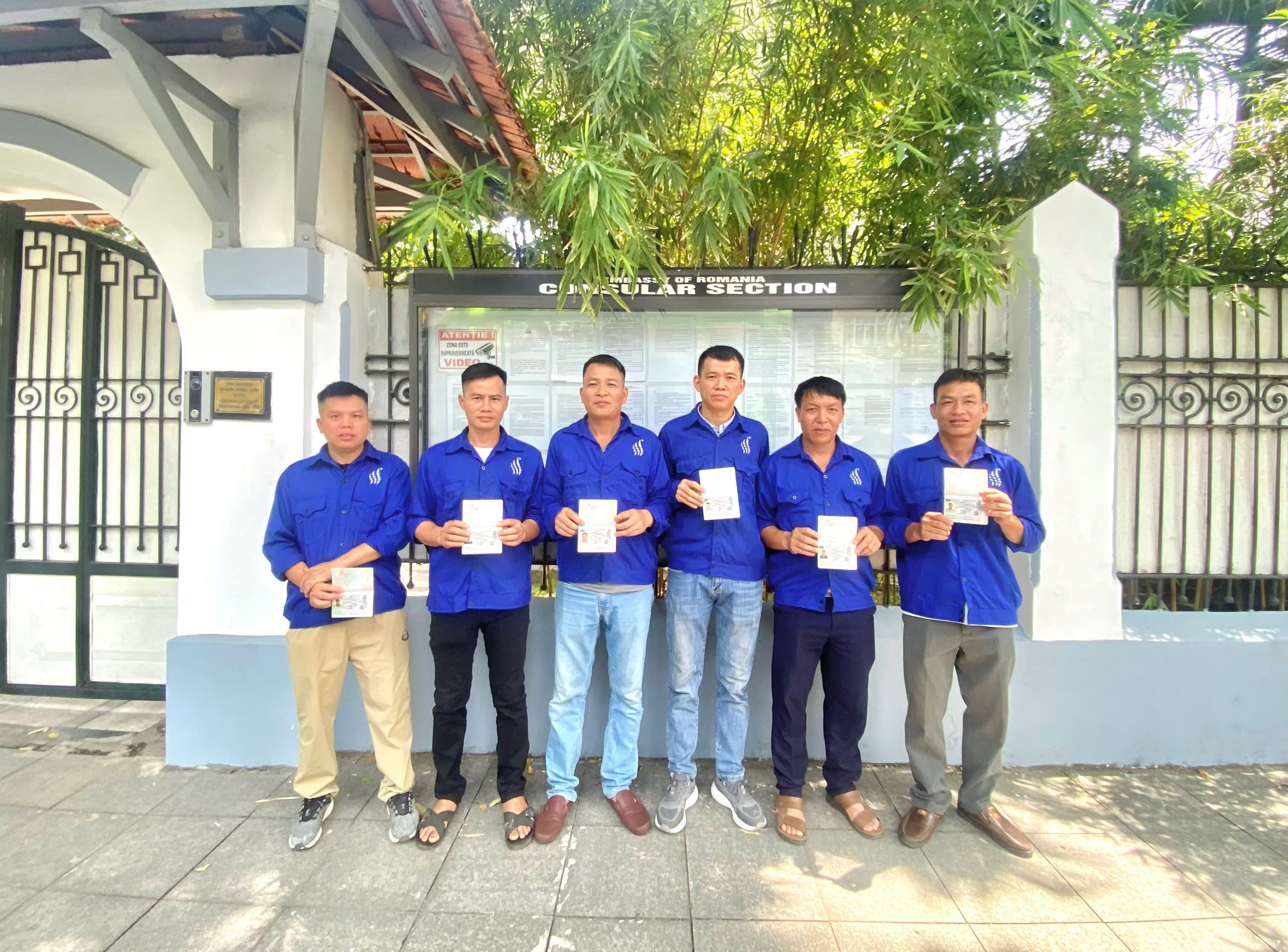 Vietnam Manpower Workers Receive Romania Work Visas and Prepare for a Brighter Future