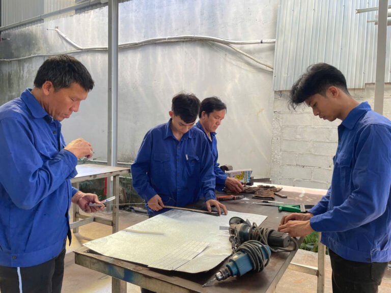 Vietnam Manpower Workers Prepare for Romanian Shipyard Skills Assessment